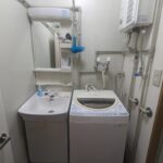 洗面台、洗濯機
